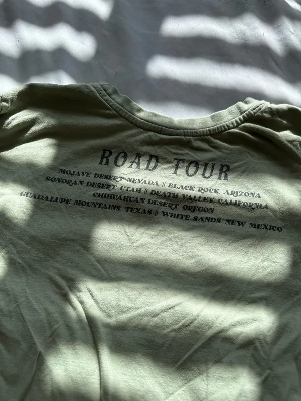 Tour Graphic Tee Green Size M - Image 4