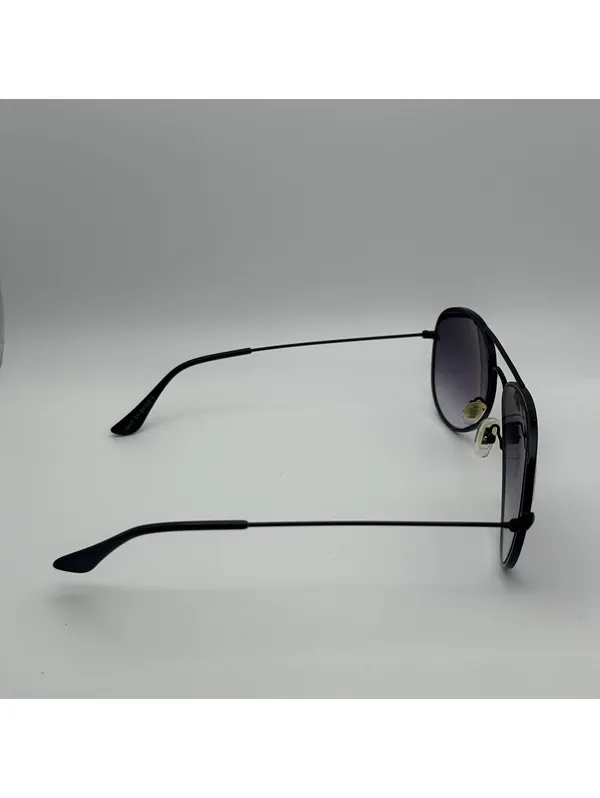 Diff Cruz Aviator Sunglasses Black Frame Purple Gradient Lenses - Image 9