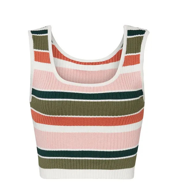 Princess Polly Stripe Crop Tank Top by MINKPINK - Image 7