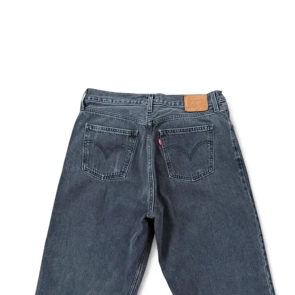 Levi’s premium black Dad High-Rise straight Jeans - Image 3