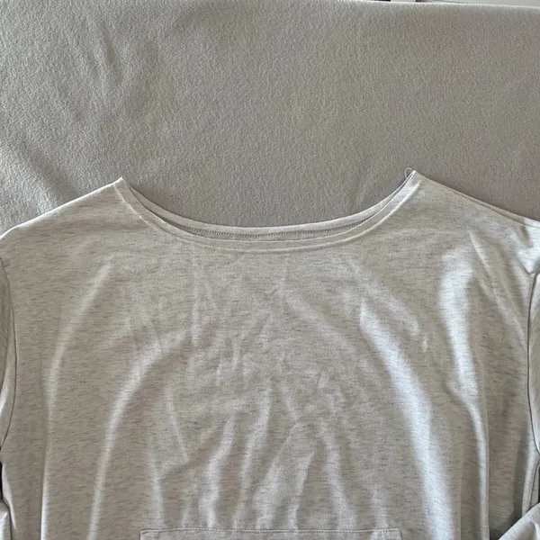 Women's Wide Neck Long Sleeve Lightweight Sweatshirt Size XL #260586 - Image 2