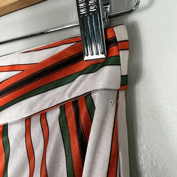 NWT Princess Polly Nina Striped Flare Pants Multi Color Retro 70s Boho Size 4 - Image 8