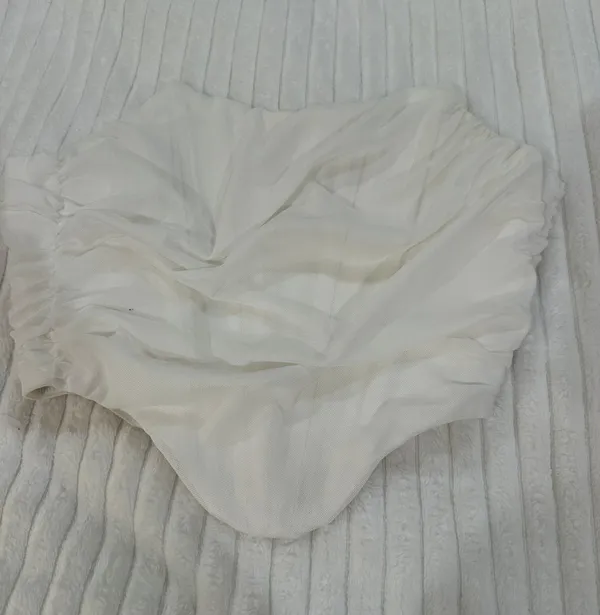 Strapless Going Out Top White Size M - Image 2