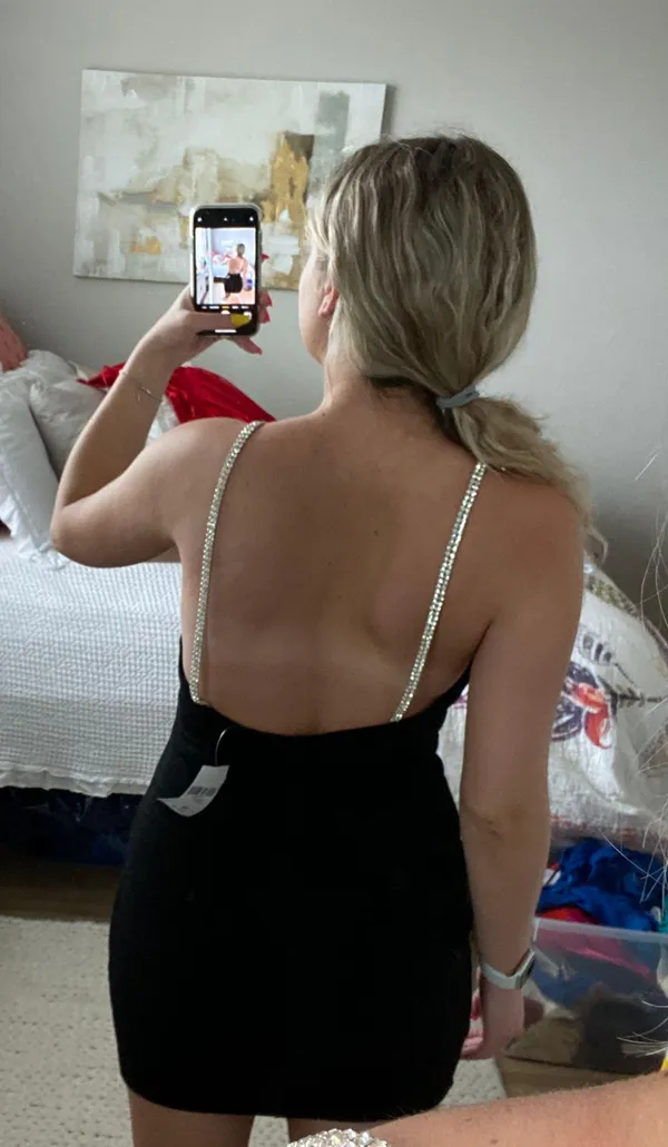 Forever 21 Black Cocktail Dress - Image 2
