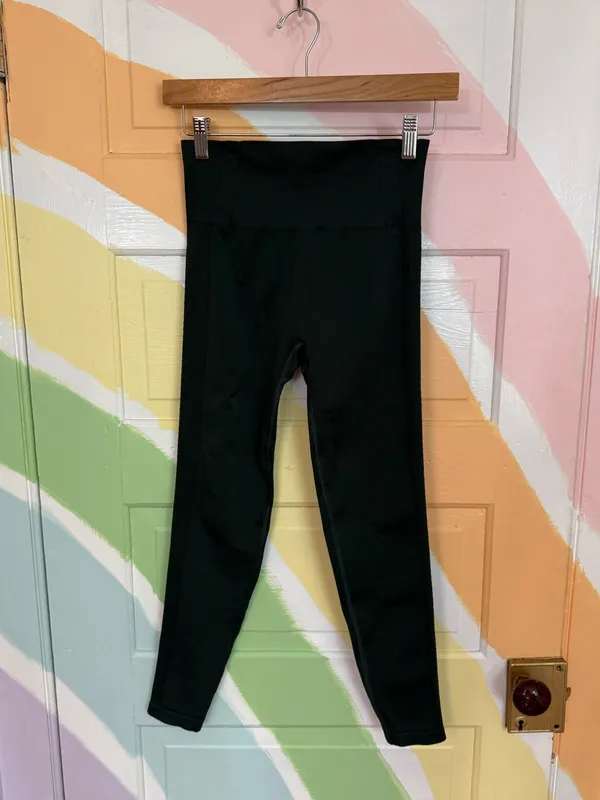 Abercrombie & Fitch YPB Seamless Core Hunter Green Leggings Sz Small 💚🍄 - Image 6