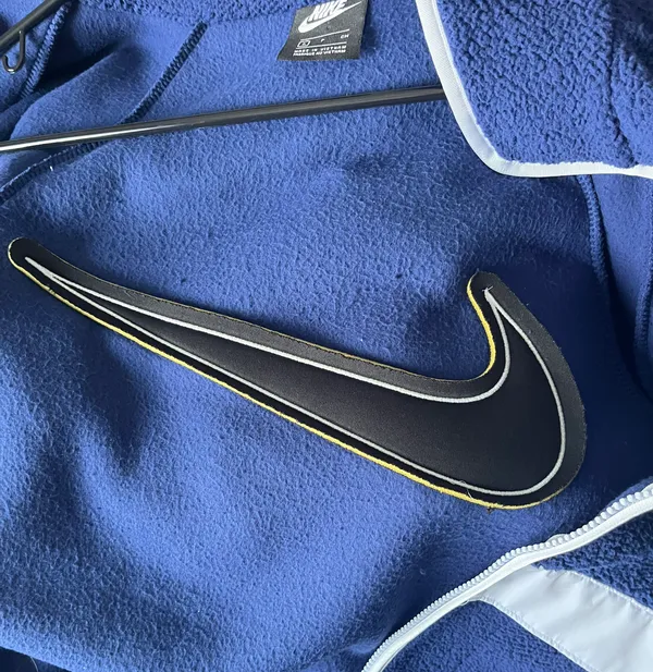 Nike Blue Zip-Up Jacket - Image 4