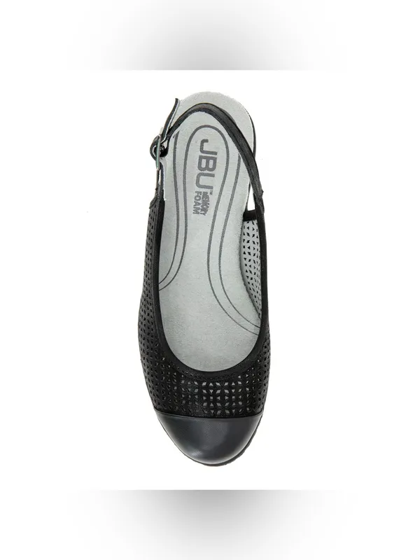 JBU Women's Mara Slingbacks Black Dress Pumps Size 6 - Image 3