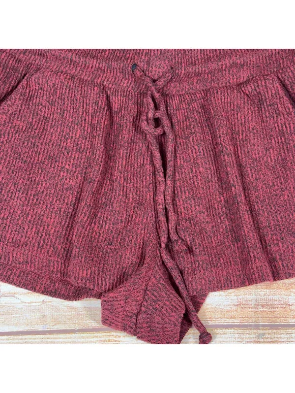 Colsie Burgundy Two-Piece Lounge Set - XS - Image 3