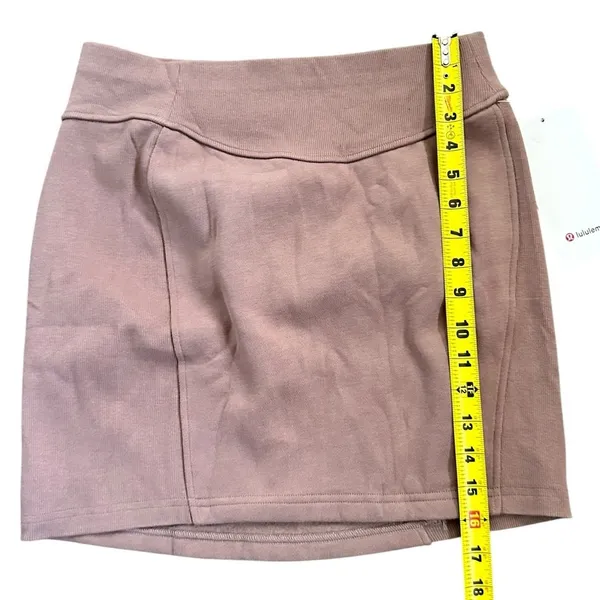 Lululemon Scuba High-Rise Mini Skirt in Taupetastic Size medium - Image 7
