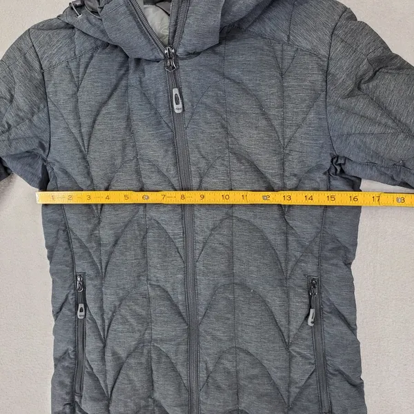 Outdoor Research Aria Storm Parka Down Insulated Coat‎ Hooded Women's S Gray - Image 6