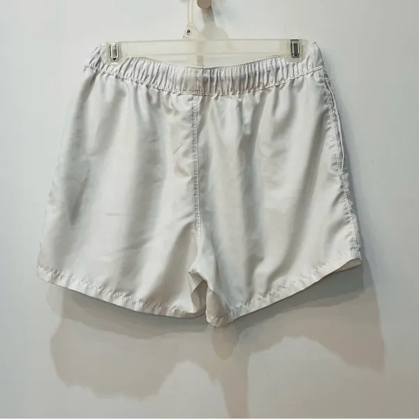 women's Asos active white shorts purple tie size small - Image 3