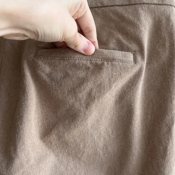 Banana Republic Sloan Trousers, Dress Pants, Tan/Khaki, Size 8 - Image 15