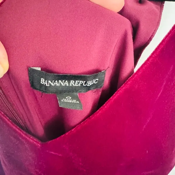 Banana Republic Deep Red Jumpsuit - Image 4