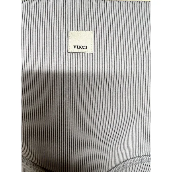 Vuori Clean Elevation Legging Ribbed Gray Women’s‎ Size Large - Image 6
