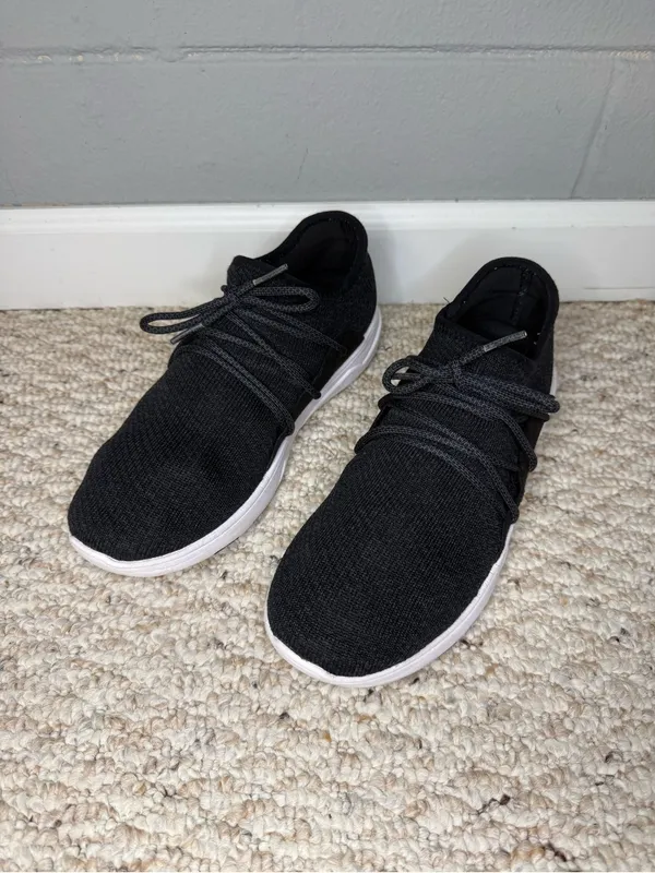 Vessi Cityscape Lace Up Sneakers in Black Women’s Size 8 Waterproof Sneakers - Image 2