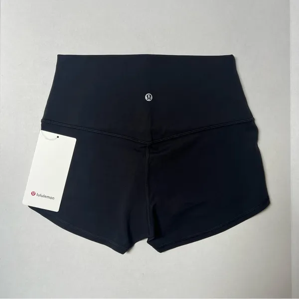 NWT Lululemon Align High Rise Short 2” Black Women’s Shorts Size 8 - Image 5