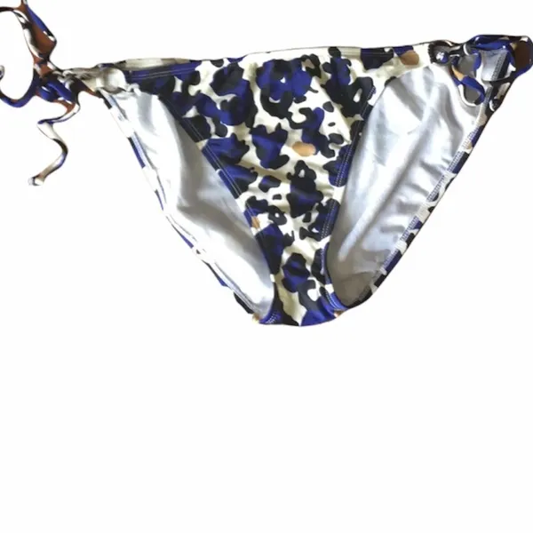 Old Navy ✨navy leopard print bikini o-ring bottoms✨ - Image 5