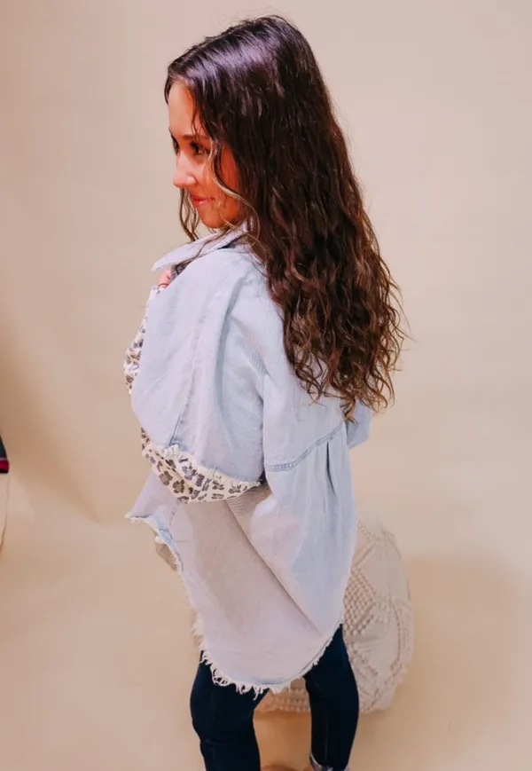 These Three Boutique Denim Jacket - Image 2
