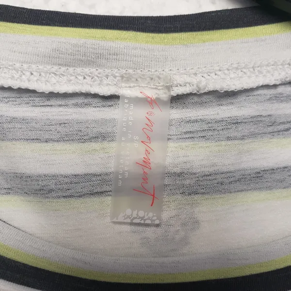 Free People Movement Women's Sport Mode Muscle Tank in Wave Stripe Muscle Tank size S NWT - Image 6