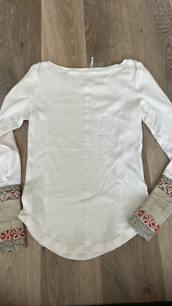 Free People Top Long Sleeve - Image 4