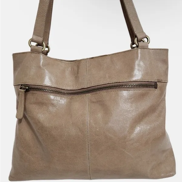 Hobo The Original Free People Beige Shoulder Bag - Image 2