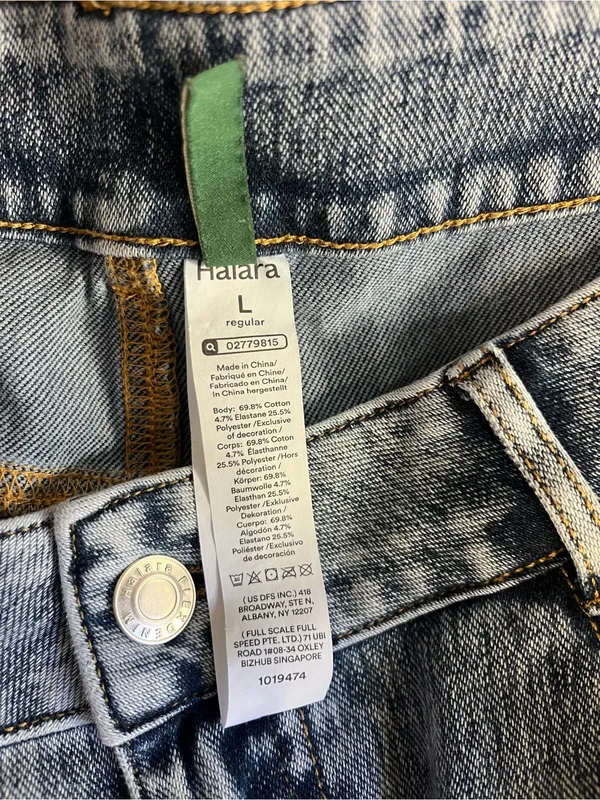 Halara Flex™ High Waisted Zipper Pockets Straight Leg Casual Jeans women - Image 7