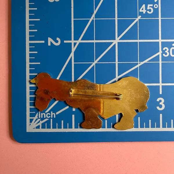 Archie Bunker For President Enamel Donkey Pin TV Memorabilia 2.75" - Image 4