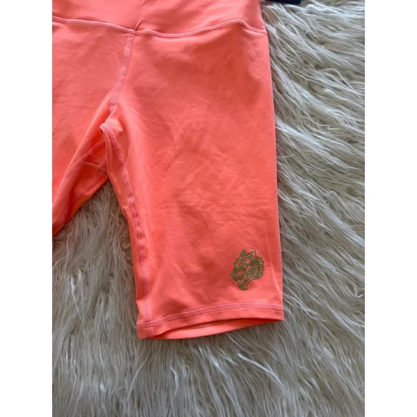 Darc Sport SHE Wolf Head Biker Shorts Neon Blood Size Small - Image 4