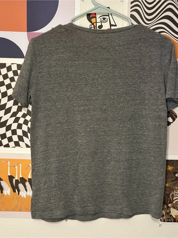 Vans Gray Skate Logo Graphic T-Shirt - Image 4