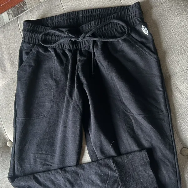 Free People Movement Black Jogger Sweatpants Size Large - Image 3