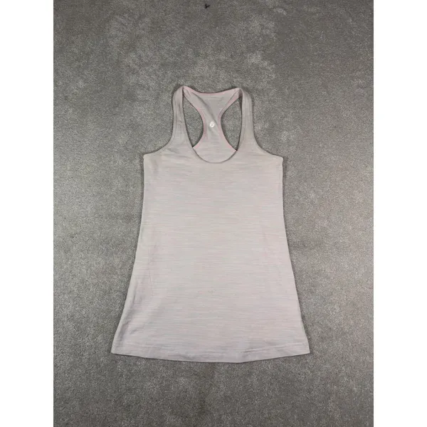 Lululemon Racerback Tank light pink faint stripe 6 - Image 3