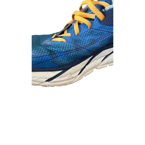 Hoka one one W Clifton 3 Blue orange running‎ athletic shoe 1019755 baib - Image 6