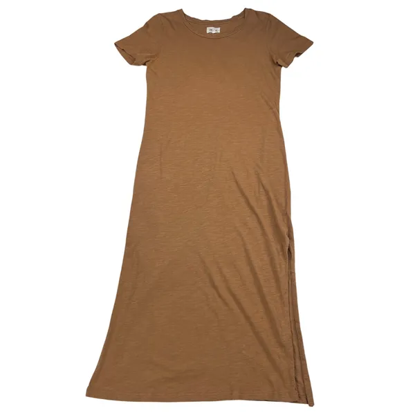 MATE The Label Dana Midi T-Shirt Dress 100% Organic Cotton Clay Size XS - Image 11