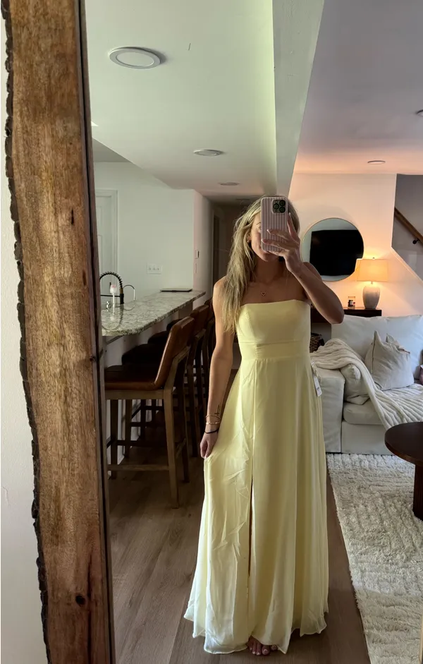 Azazie Dress Chiffon - Image 5