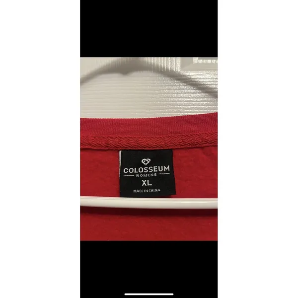 Women's Colosseum Maryland Terrapins‎ Pullover Fleece Sweatshirt XL - Image 2