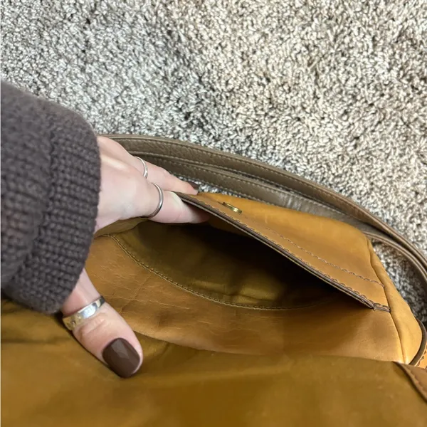 Fossil Leather Crossbody Bag - Image 7