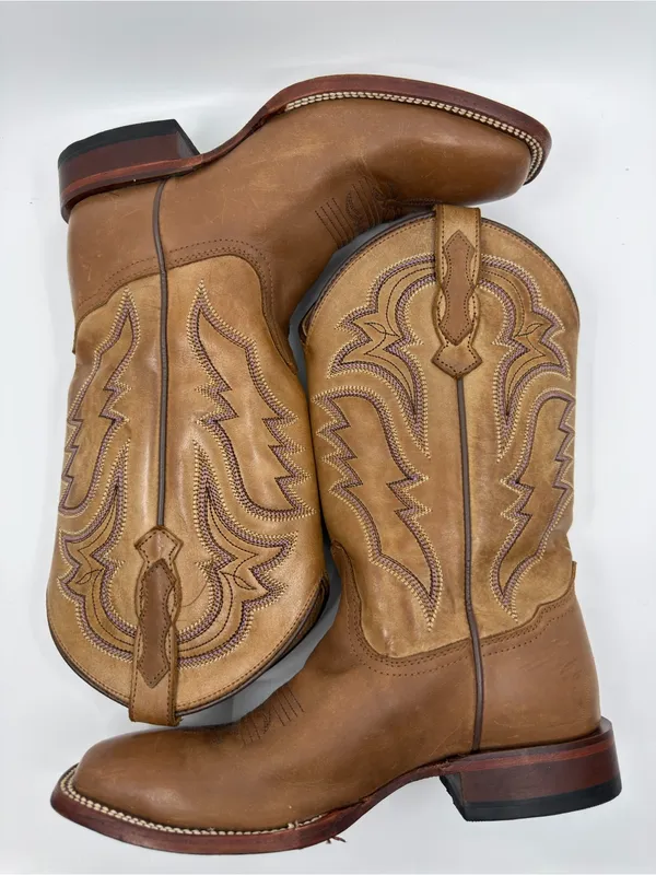 Shyanne Women'S Jeannie Western Boots - Broad Square Toe Sz 7 - Image 7
