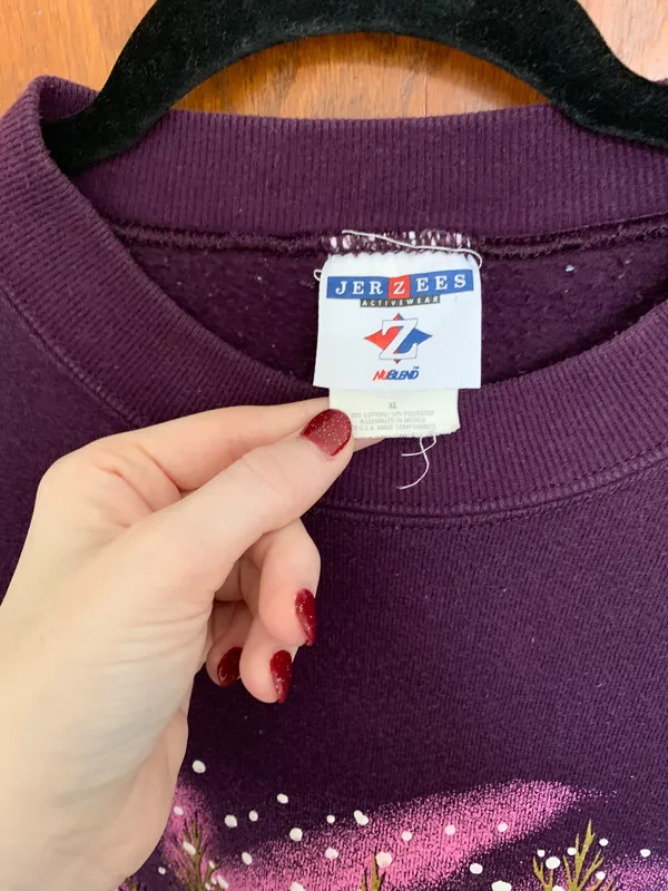 Vintage Minnesota Crewneck Purple Size XL - Image 7