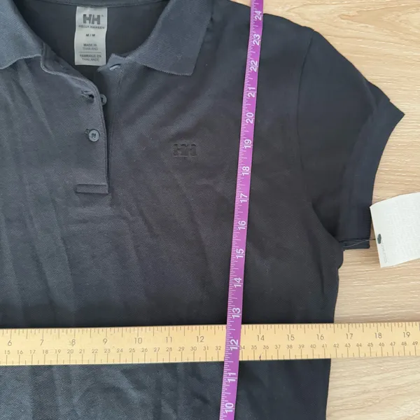 Helly Hansen Womens Medium‎ NEW Bristol II Polo Black - Image 6
