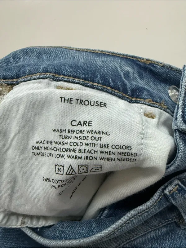 Ann Taylor The Trouser Wide Legged Jeans Size 4 - Image 7