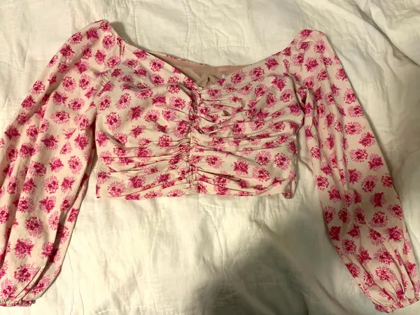 ZARA pink Longsleeve blouse - Image 2