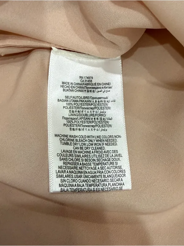 NWT BCBG MaxAzria Bare Pink Ruffle Skirt - Image 6
