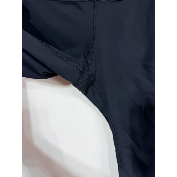 Nike Dri-FIT Running Cropped Mesh Capris Women's Size S Black Pocket Gym Workout - Image 8