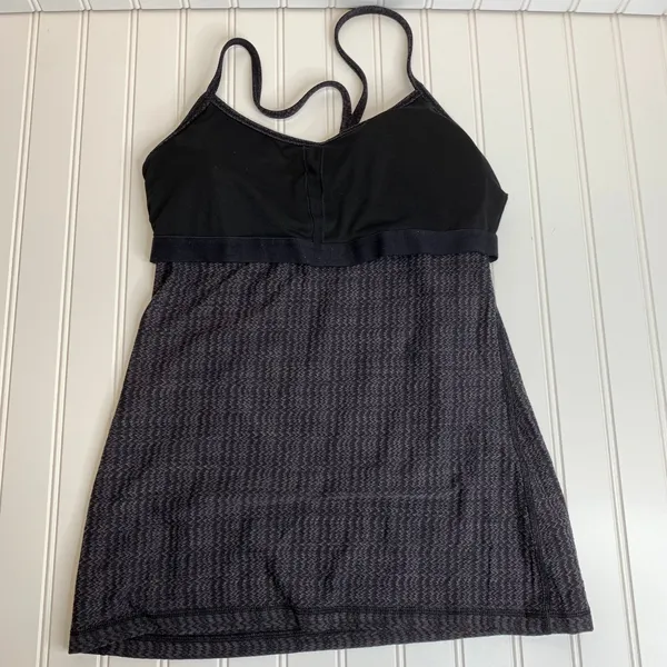 Lululemon Sz ? 6 Power Y Tank Luon Light - Image 5