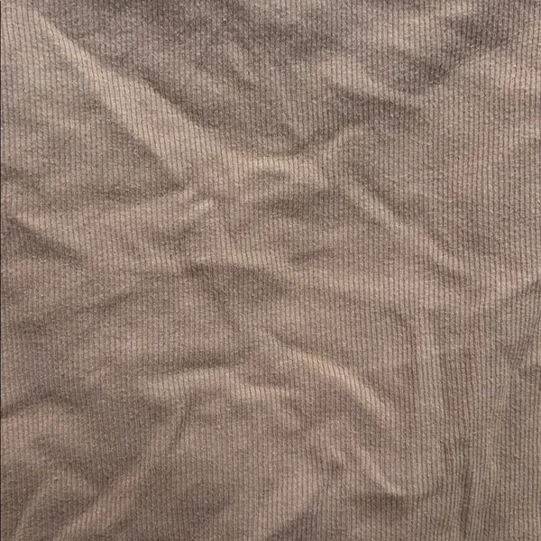 Abercrombie & Fitch Size Large Brown Ribbed Crop Top Tank Top - Image 3