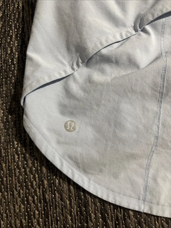 Lululemon Speed Up Short Long *4" Updated Fit Blue Cast Swift Runner - Image 4