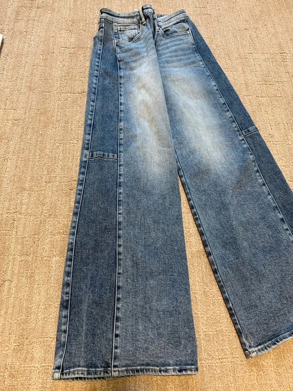 Risen Jeans wide leg flare jeans Sz 5/27 - Image 6