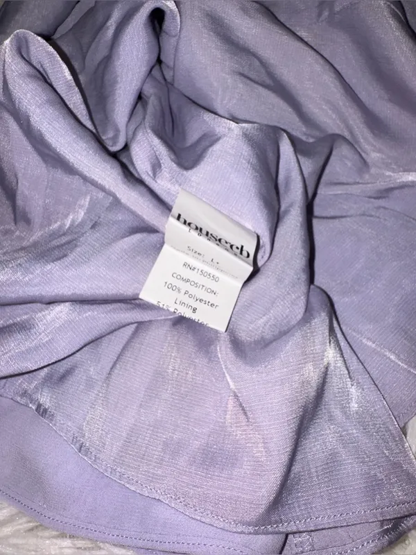 NWOT House of CB Christiana Floral Lilac Purple sundress Minidress sz XL L+ - Image 7