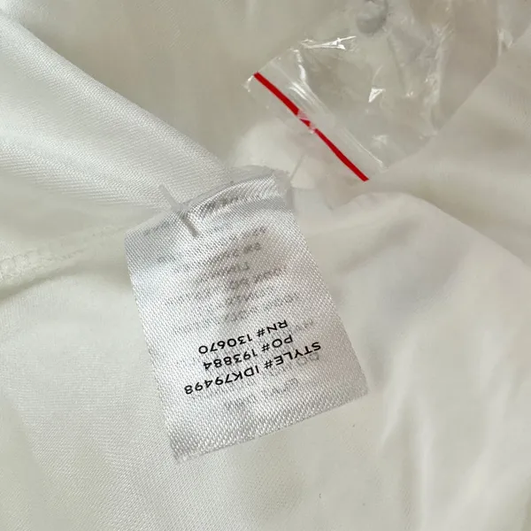 Lulus Extraordinary Romance White Button Back Mermaid Maxi Dress Formal S NWT - Image 7