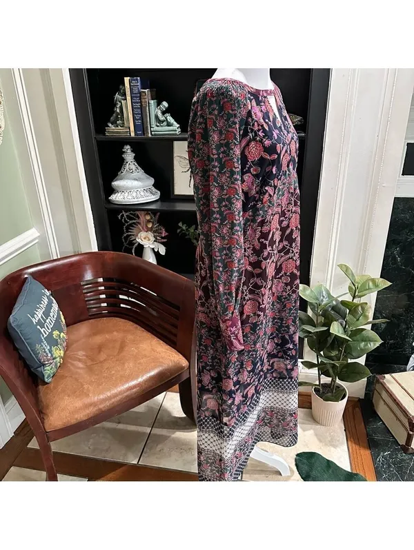 Cabi 3675 Festive Maxi Dress Size M - Image 5